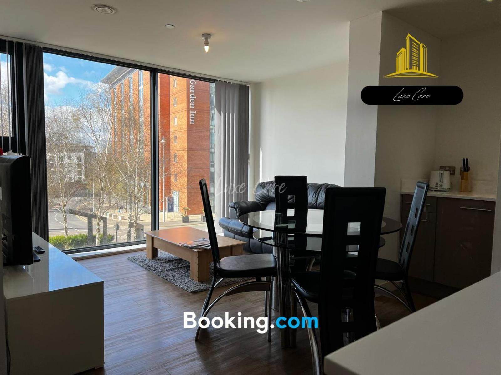 Last-Minute Specials L Book It Now L Sleeps Up To 4 L 2 Bed 2 Bath - Gym - Prime Birmingham Location L Jvt Short Lets Kültér fotó